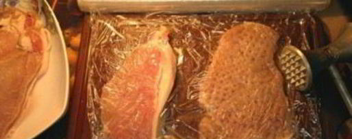 Шаг 1: мяса по-французски в фольге с грибами