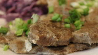 Рецепт Мяса по-французски в пароварке