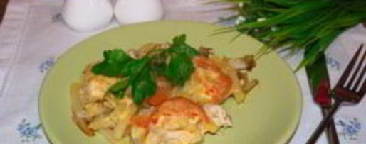 Шаг 8: мяса по-французски в сковороде