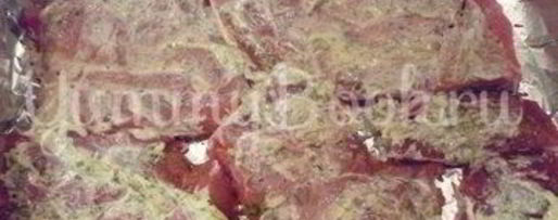 Шаг 5: мяса с ананасом по-французским мотивам