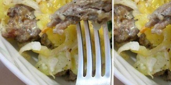 Рецепт мяса с картофелем по-французски