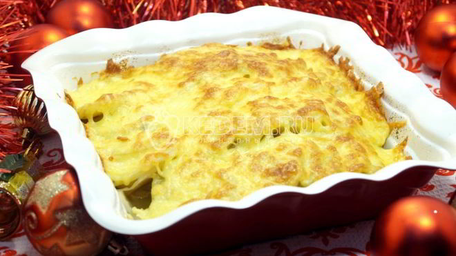 Рецепт Рождественского мяса по-французски