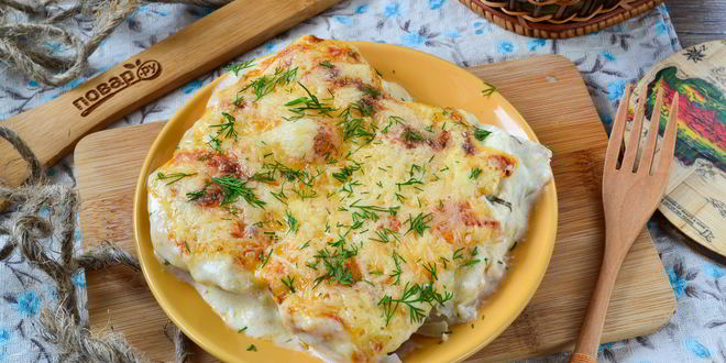 Рецепт сочного куриного филе по-французски