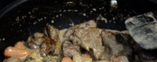 Шаг 3: телятины по-французски