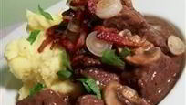 Рецепт Тушеной говядины по-французски