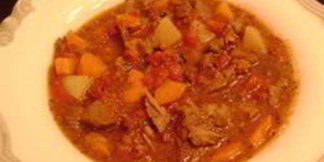 Рецепт тушеной говядины с картошкой по-французски