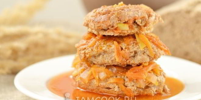 Рецепт биточков мясных с подливкой