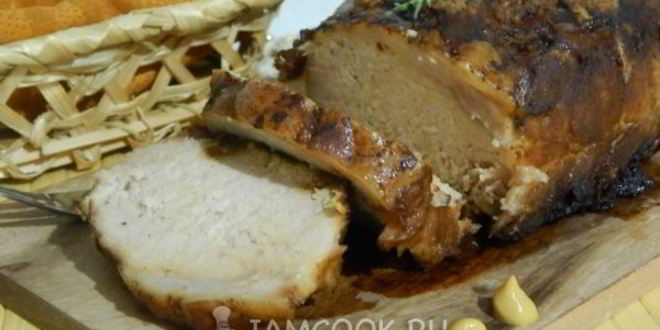 Рецепт буженины в медовом маринаде