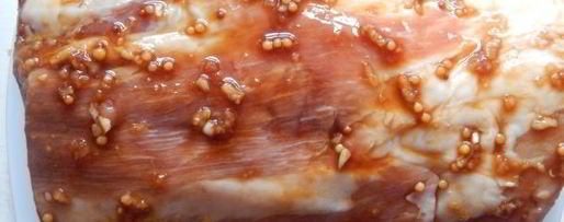 Шаг 7: буженины в медовом маринаде