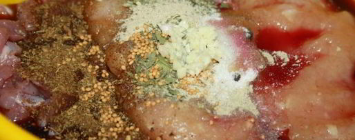 Шаг 1: диетической курино-индюшиная ветчина