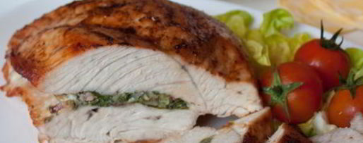 Шаг 7: фаршированной грудки индейки