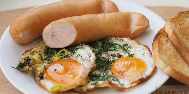 Рецепт гавайского гриля с куриными колбасками