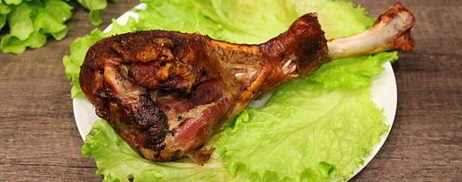 Шаг 5: голени индейки в духовке