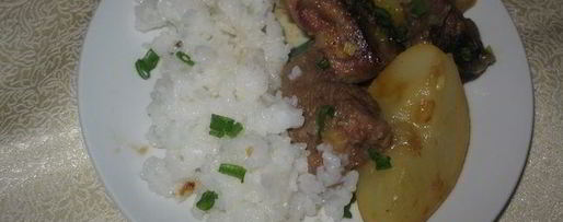 Шаг 6: говядины, тушенной с грушами