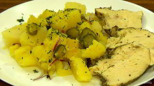 Рецепт Картофеля и мясо в горшочках