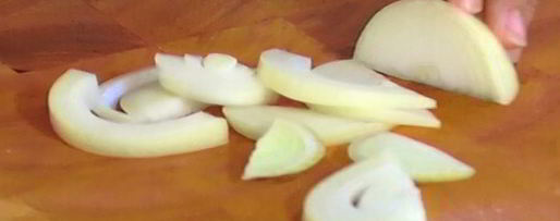 Шаг 2: кролика с яблоками, тушенный в вине