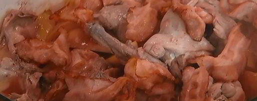 Шаг 8: кролика с яблоками, тушенный в вине