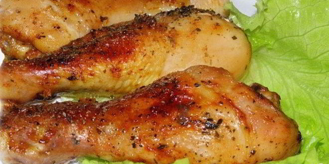 Рецепт куриной голени в фольге