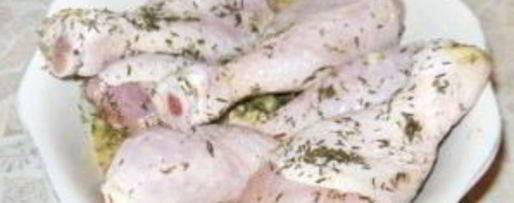 Шаг 1: куриной голени в фольге