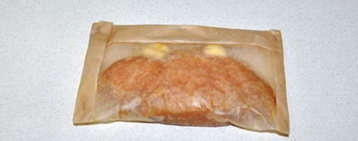 Шаг 3: куриного филе в пергаменте