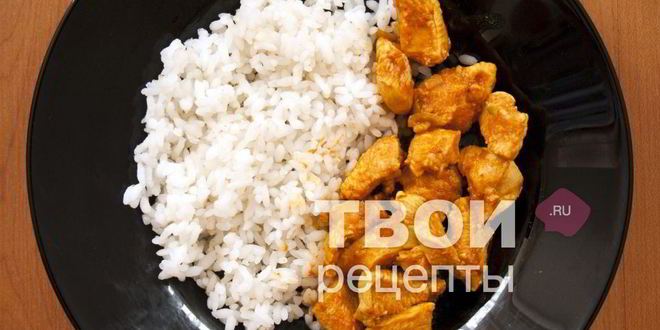 Рецепт куриного карри с шампиньонами