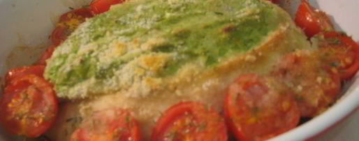 Шаг 2: куриных грудок, фаршированных песто