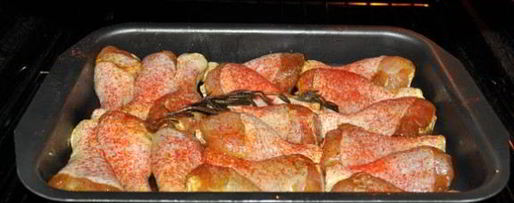 Шаг 2: куриных ножек с медом, соевым соусом и карри