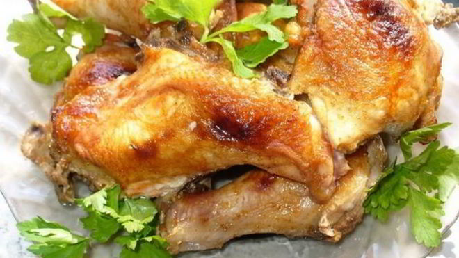 Рецепт Курицы Без проблем в духовке