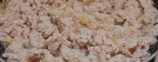 Шаг 2: курицы, фаршированной рисом и овощами