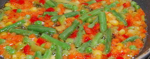 Шаг 3: курицы, фаршированной рисом и овощами