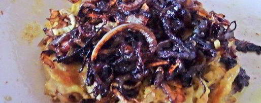 Шаг 15: курицы карри с карамелизированным луком и омлетом