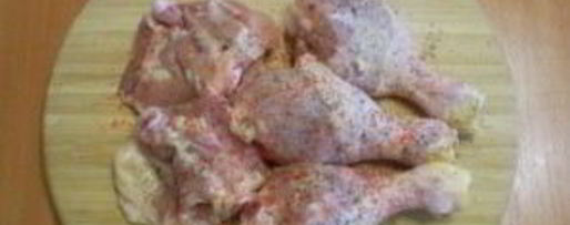 Шаг 2: курицы с овощами и кабачками