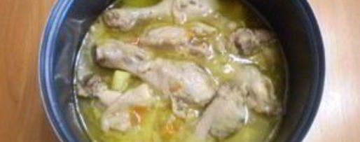 Шаг 4: курицы с овощами и кабачками