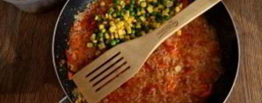 Шаг 5: курицы с рисом и овощами по-каталонски