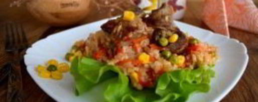 Шаг 7: курицы с рисом и овощами по-каталонски