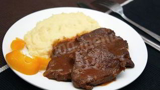 Рецепт Мяса тушеного с пивом Гиннесс