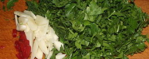 Шаг 5: мяса в овощах