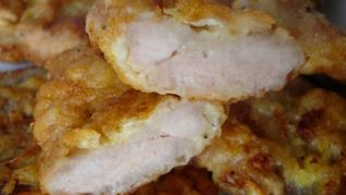 Рецепт Отбивных из свинины на сковороде в кляре