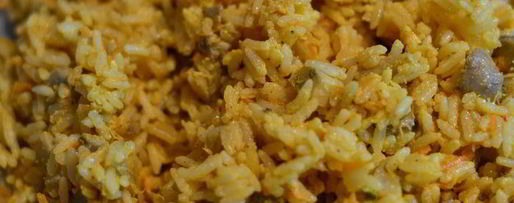 Шаг 10: пекинской уточки карри, фаршированная рисом, сыром и грибами