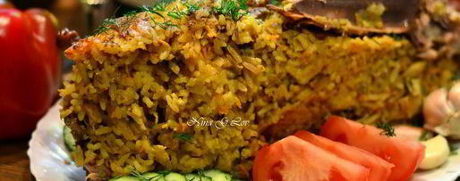 Шаг 17: пекинской уточки карри, фаршированная рисом, сыром и грибами