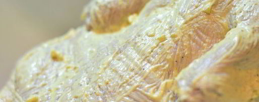 Шаг 2: пекинской уточки карри, фаршированная рисом, сыром и грибами