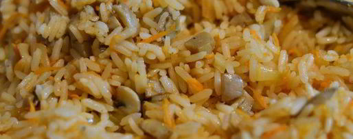 Шаг 9: пекинской уточки карри, фаршированная рисом, сыром и грибами