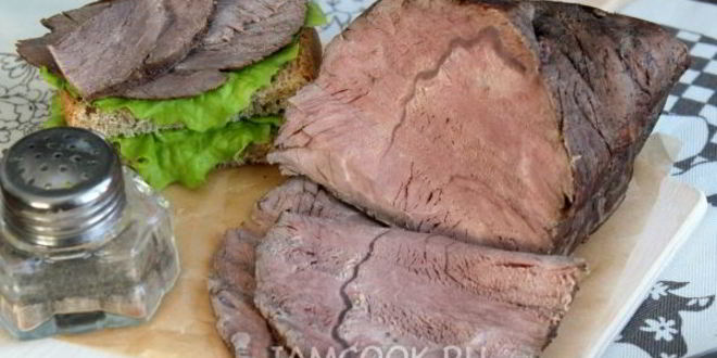Рецепт ростбифа су-вид в мультиварке