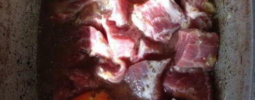 Шаг 2: свинины карнитас