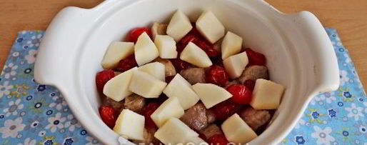 Шаг 9: свинины в горшочках в духовке