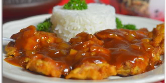 Рецепт свинины в кисло-сладком соусе