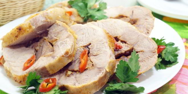 Рецепт свинины в рукаве в духовке