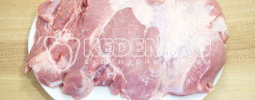 Шаг 2: свинины в рукаве в духовке