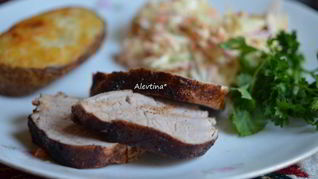 Рецепт Свиного филе с медовой глазурью