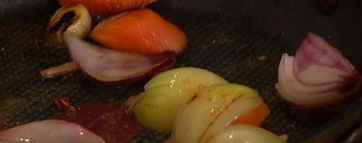 Шаг 7: свиных ребрышек с грибами и красной фасолью